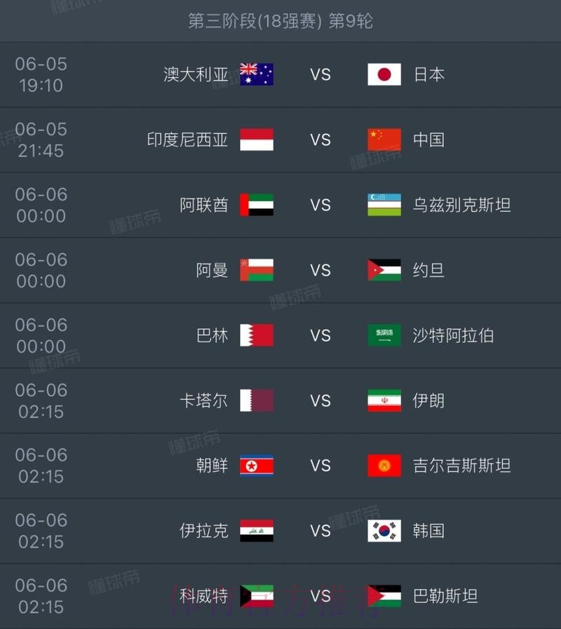 2026世界杯每日赛程哪里可以看 2026世界杯每日赛程哪里可以看